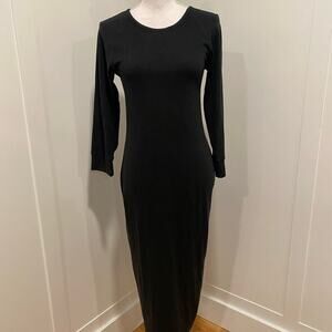 James Perse Longsleeve Dress in Black